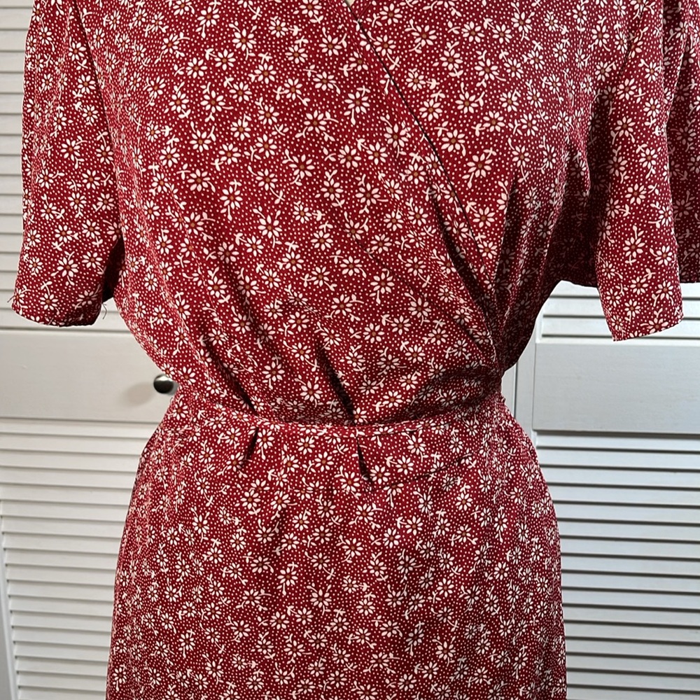 PRETTYGARDEN Women's Summer Maxi Dress Casual Wrap Floral Boho. Size: XXL. - Picture 4 of 15